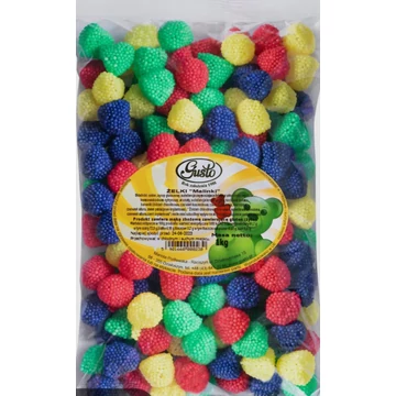 Gusto Szeder-Málna Színes Gumicukor 1KG