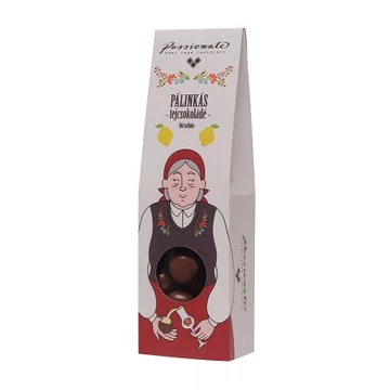 Passionate Pálinkás Tejcsokoládé BonBon Birspálinkával 80g
