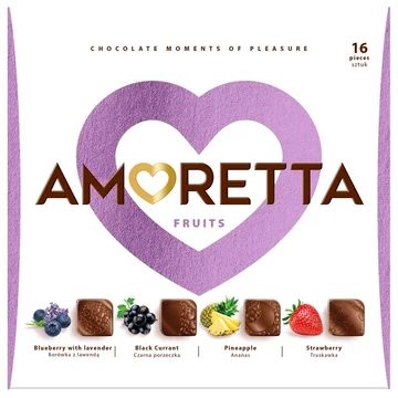 MIESZKO Amoretta FRUITS desszert 109g
