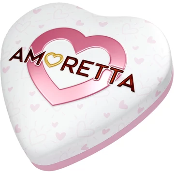 MIESZKO Amoretta Strawberry Desszert Fém Szív 52g