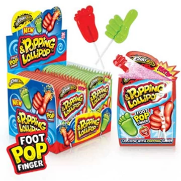 Johny Bee Foot Pop Finger Popping + Lollipop