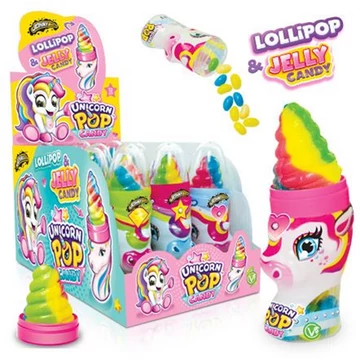 Johny Bee Unicorn Pop Candy Display