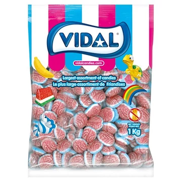 Vidal Töltött Agy Gumicukor 1KG