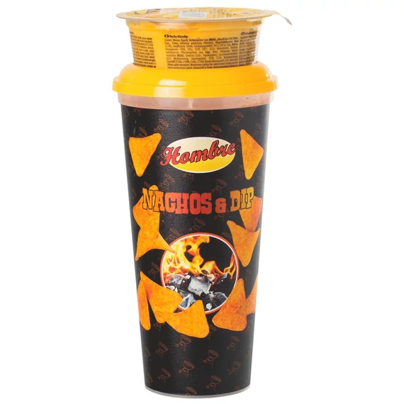 Hombre Nachos&Dip Sajtos 165g