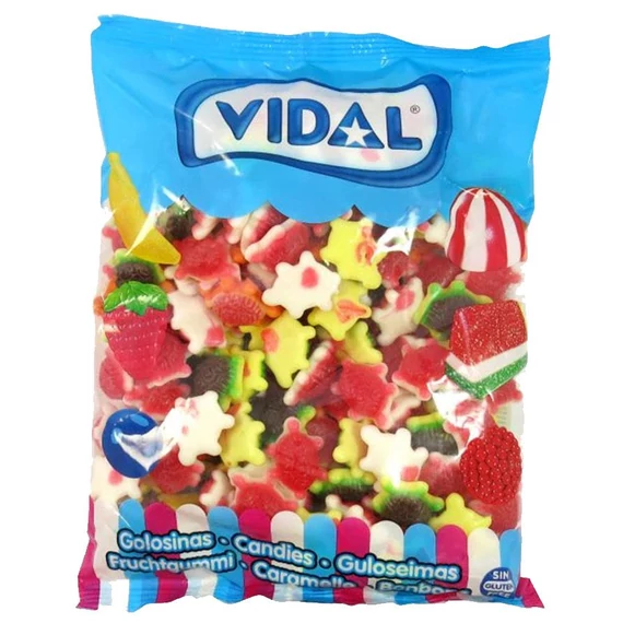 Vidal Töltött Teknős Gumicukor 1KG