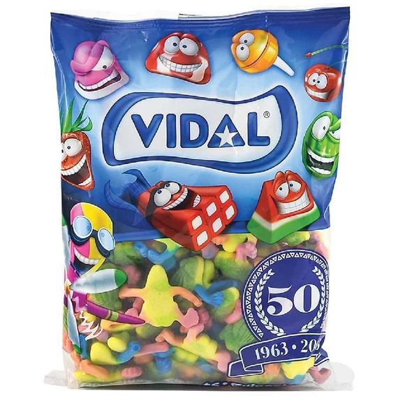 Vidal Töltött Béka Gumicukor 1KG